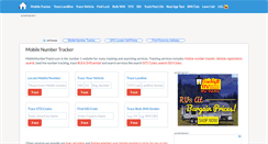 Desktop Screenshot of mobilenumbertrackr.com